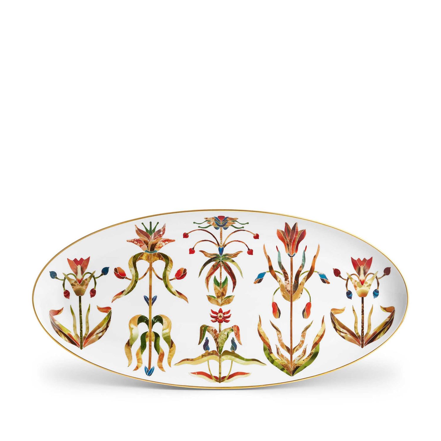 L'Objet Grand Tour Oval Platter Large GT166, 810188380135