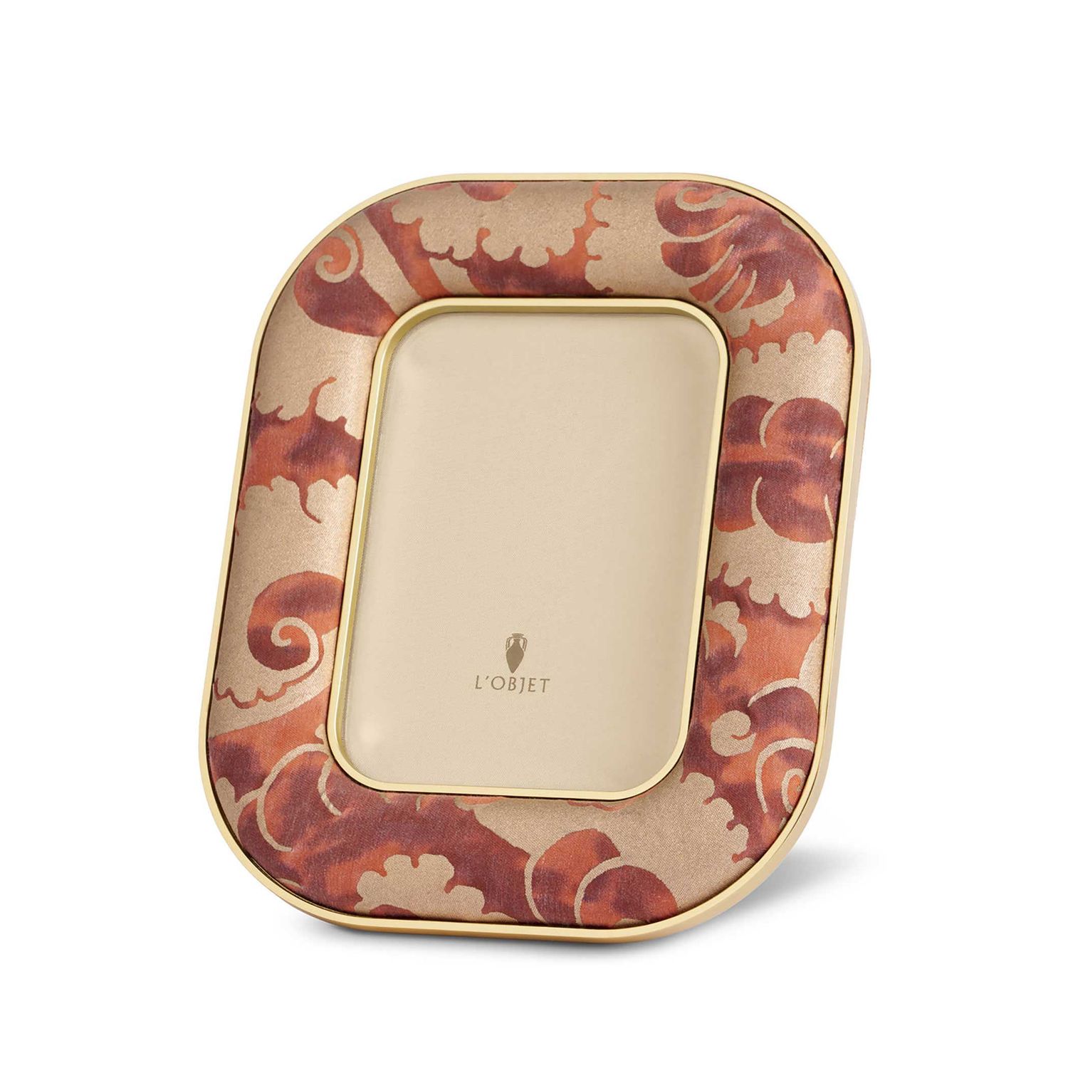 L'Objet Fortuny Rue Jacob Picture Frame Laotze Oxblood Spice 5 x 7 Inch LPF120, 810009649519