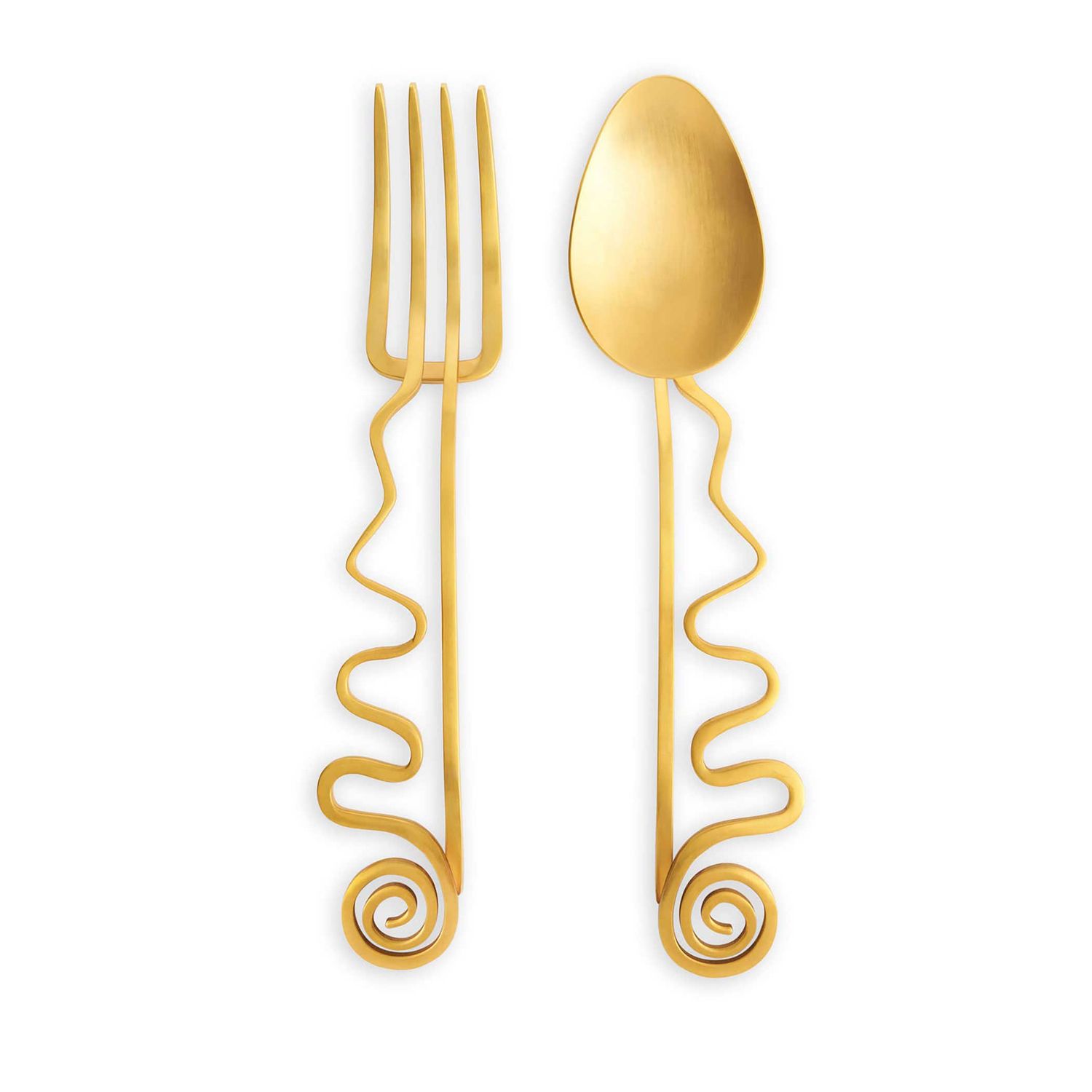 L'Objet Spirale Serving Set 2 Pieces Set CU4510, 810009649076