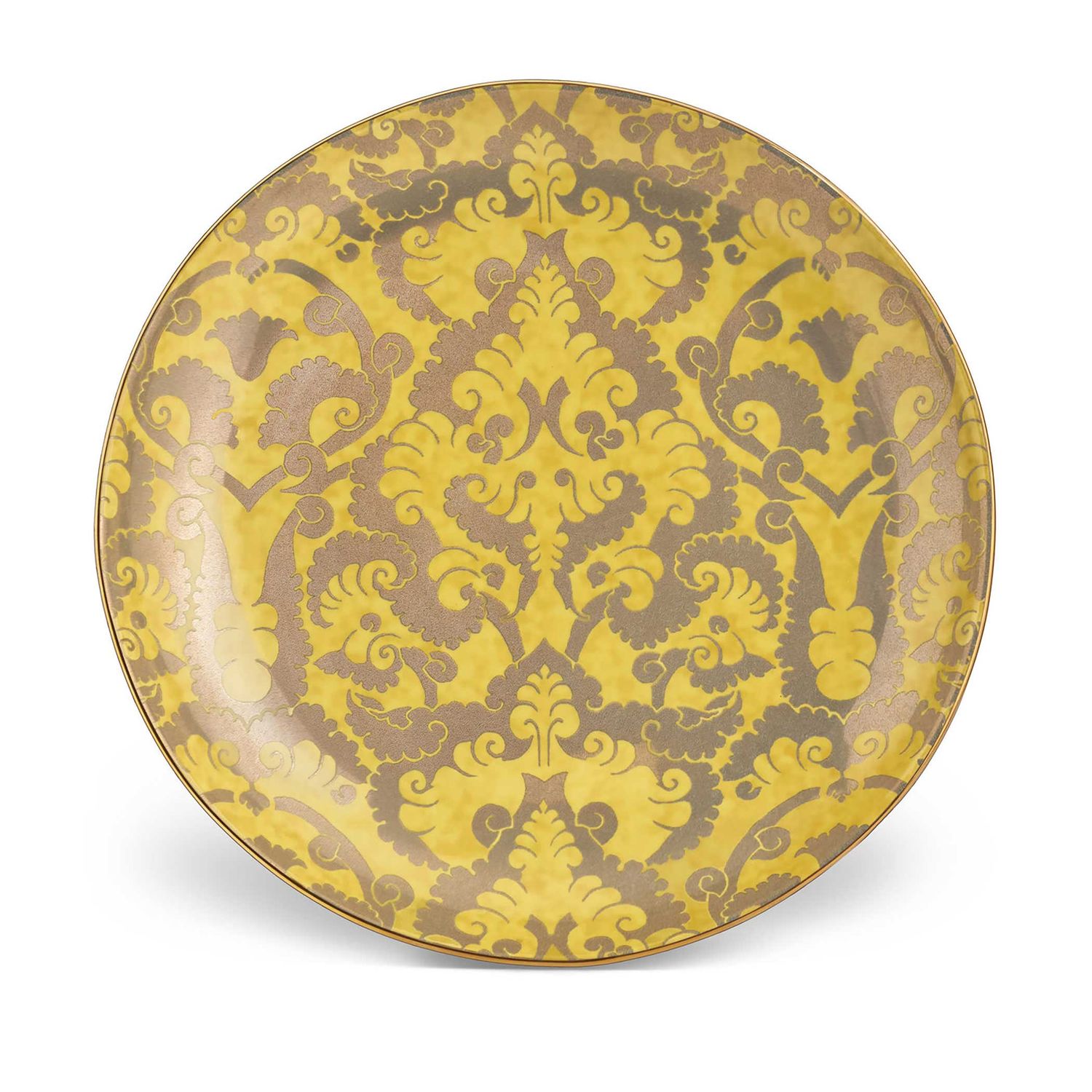 L'Objet Fortuny Laotze Yellow Coupe Bowl Large LPF105, 810009649403