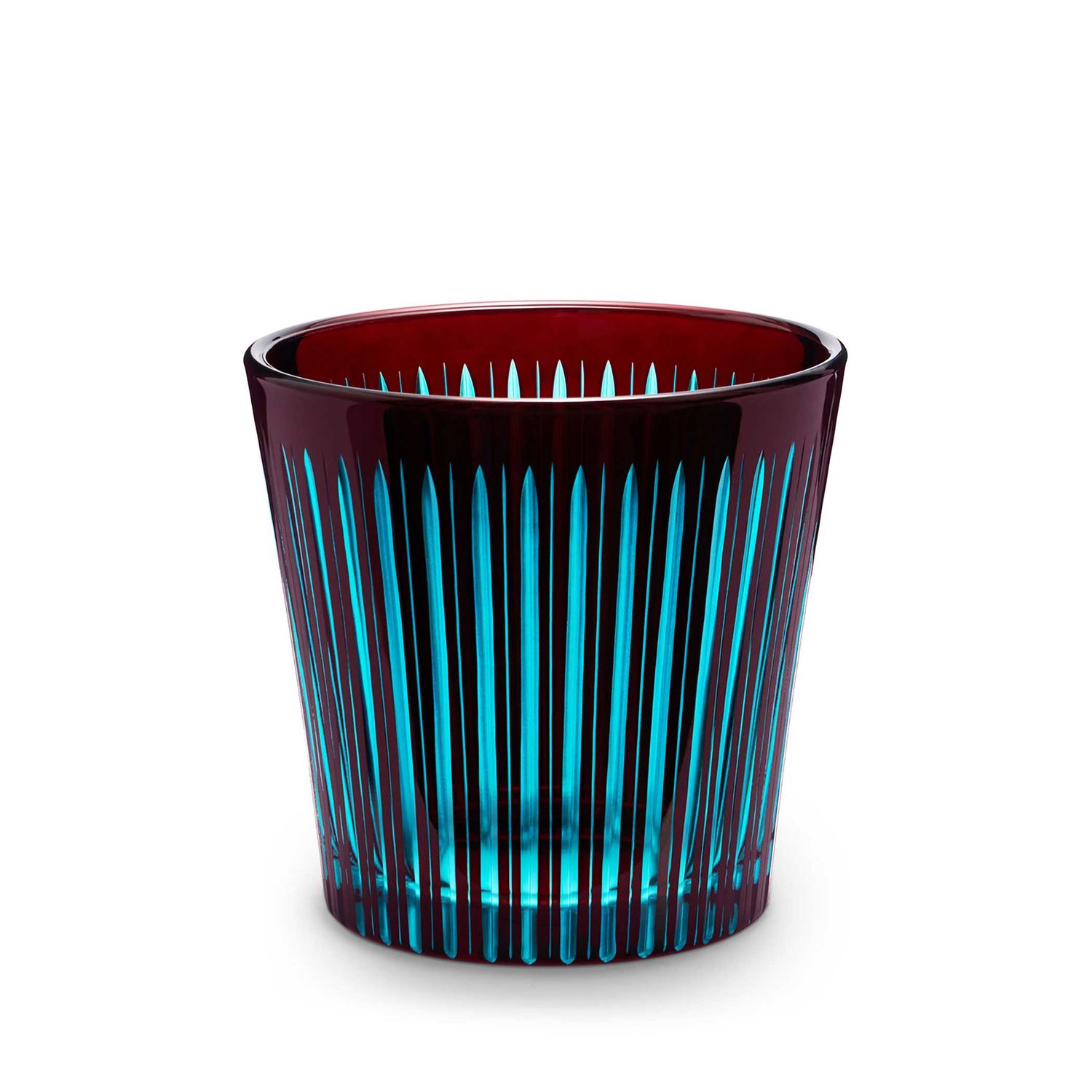 L'Objet Prism Ice Bucket Tongs Bordeaux PS7088, 810009649687