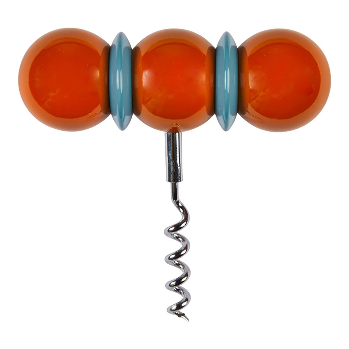 Addison Ross London Corkscrew Bobbin Orange &amp; Chambray CS1102, 5024043203841