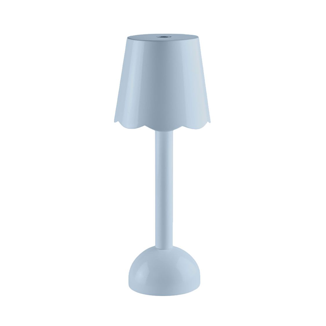 Addison Ross London Scallop LED Lamp Light Periwinkle 28cm LT1051, 5024043203384