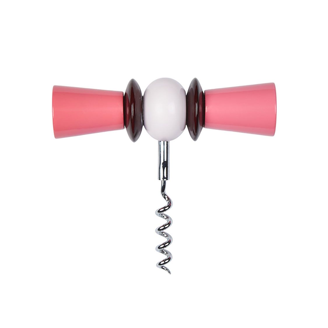 Addison Ross London Corkscrew Pink &amp; Cherry CS1053, 5024043202318