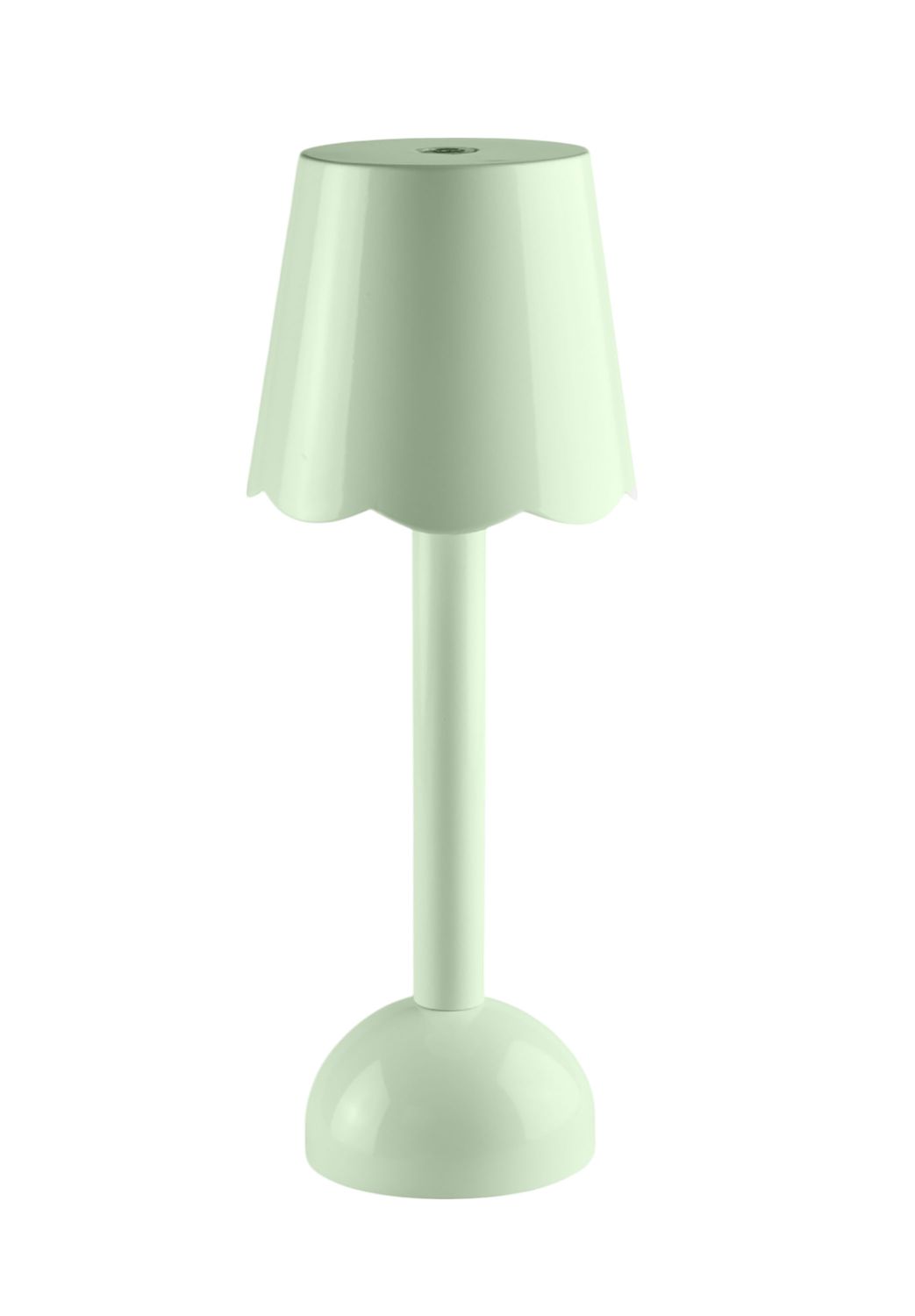 Addison Ross London Scallop LED Lamp Light Sage 28cm LT1054, 5024043203414