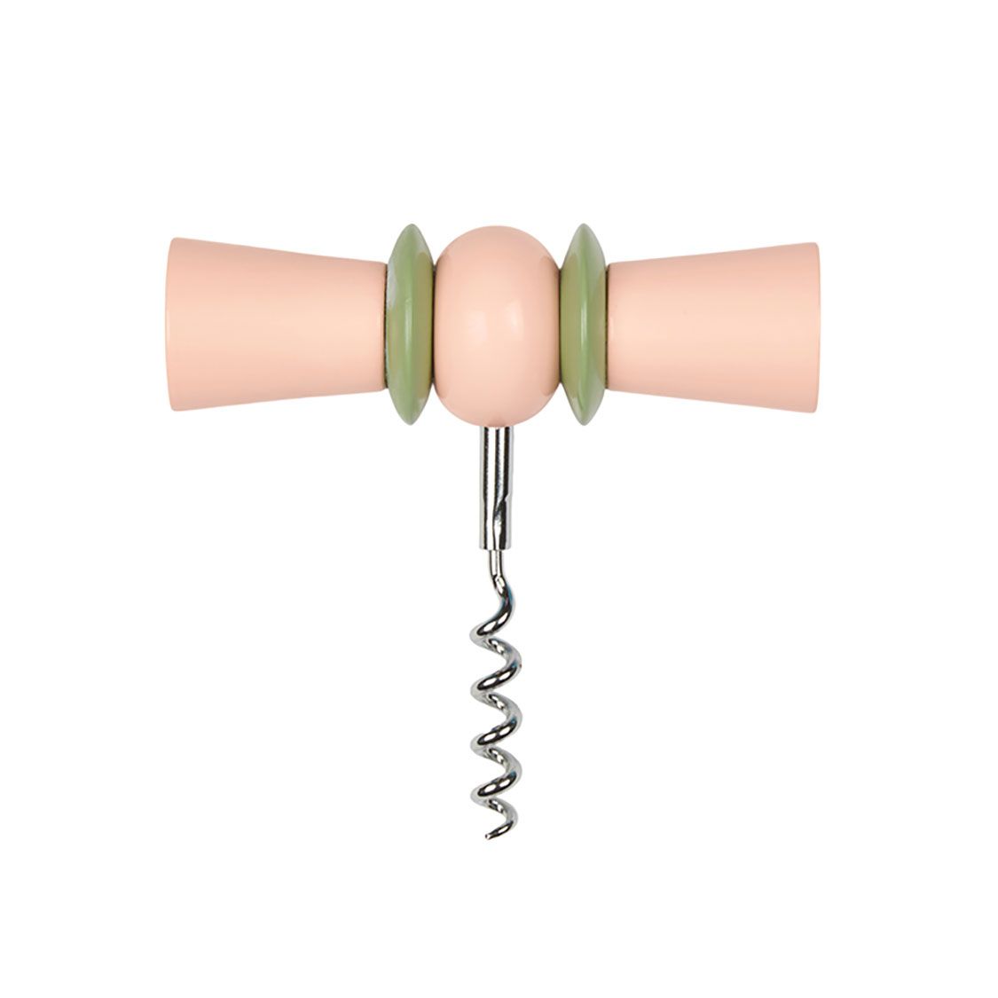 Addison Ross London Corkscrew Green &amp; Pink CS1050, 5024043202288