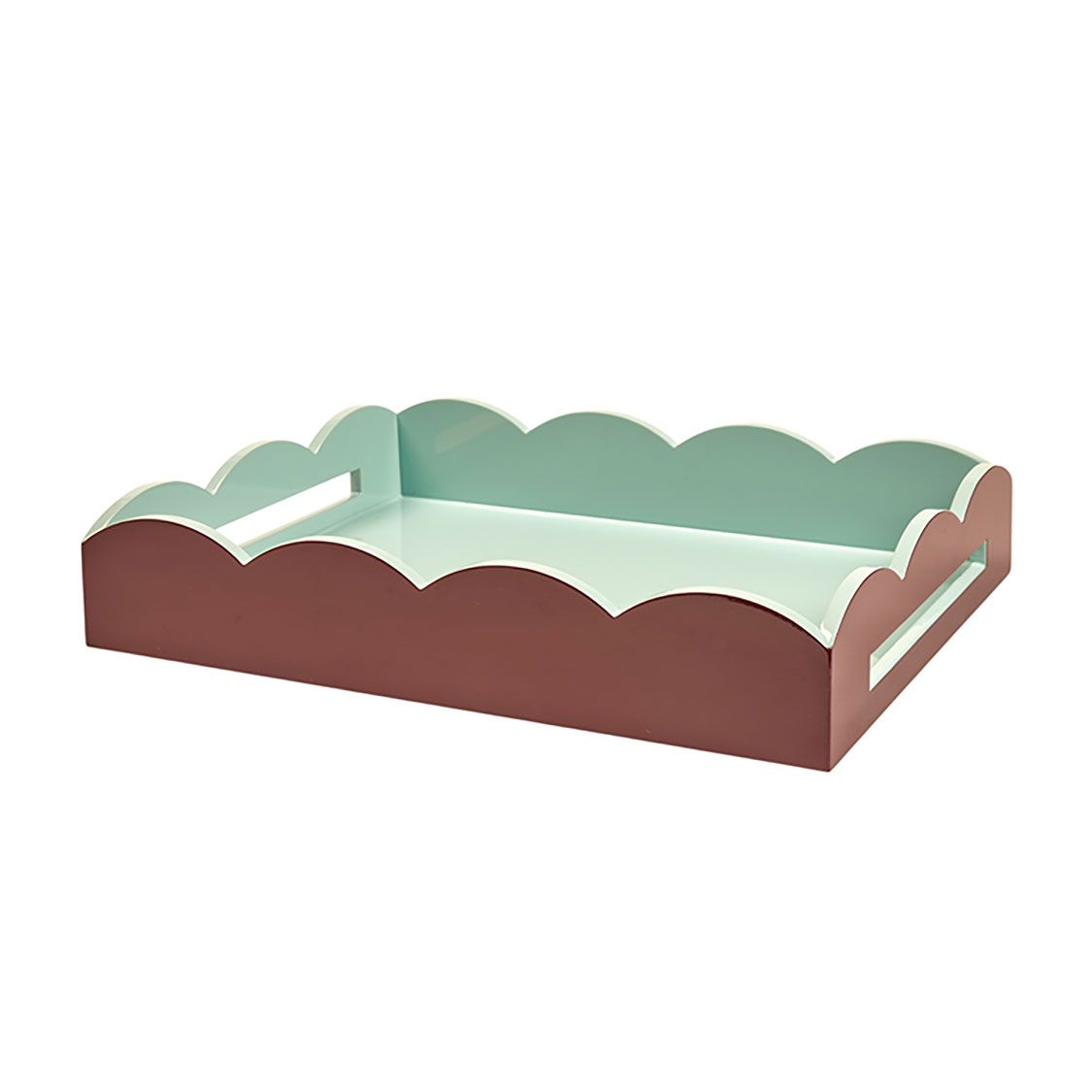 Addison Ross London 17x13 Scalloped Tray Cherry Eau De TR3531, 5024043196167