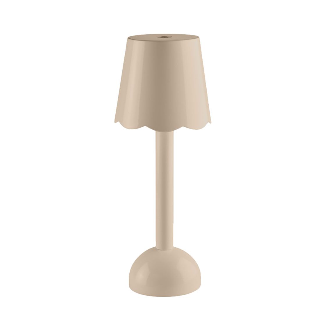 Addison Ross London Scallop LED Lamp Light Cappuccino 28cm LT1057, 5024043203445
