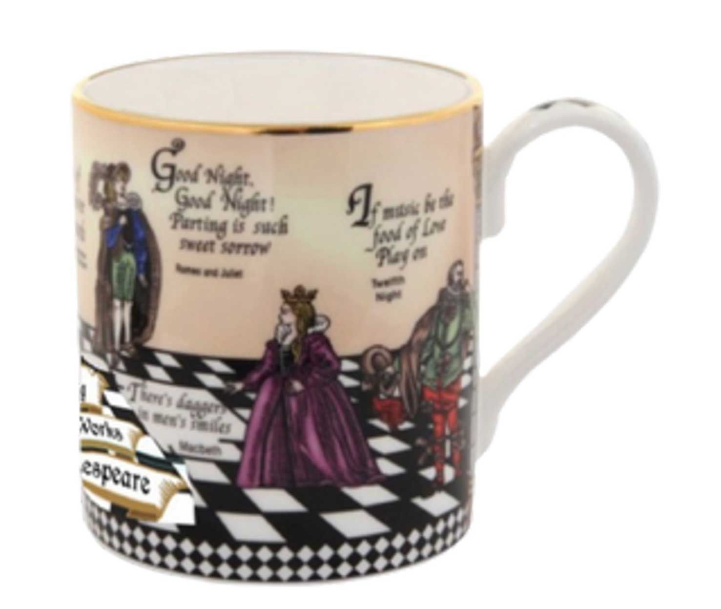 Halcyon Days Shakespeare Mug BCSHA01MGG, 5060171137177