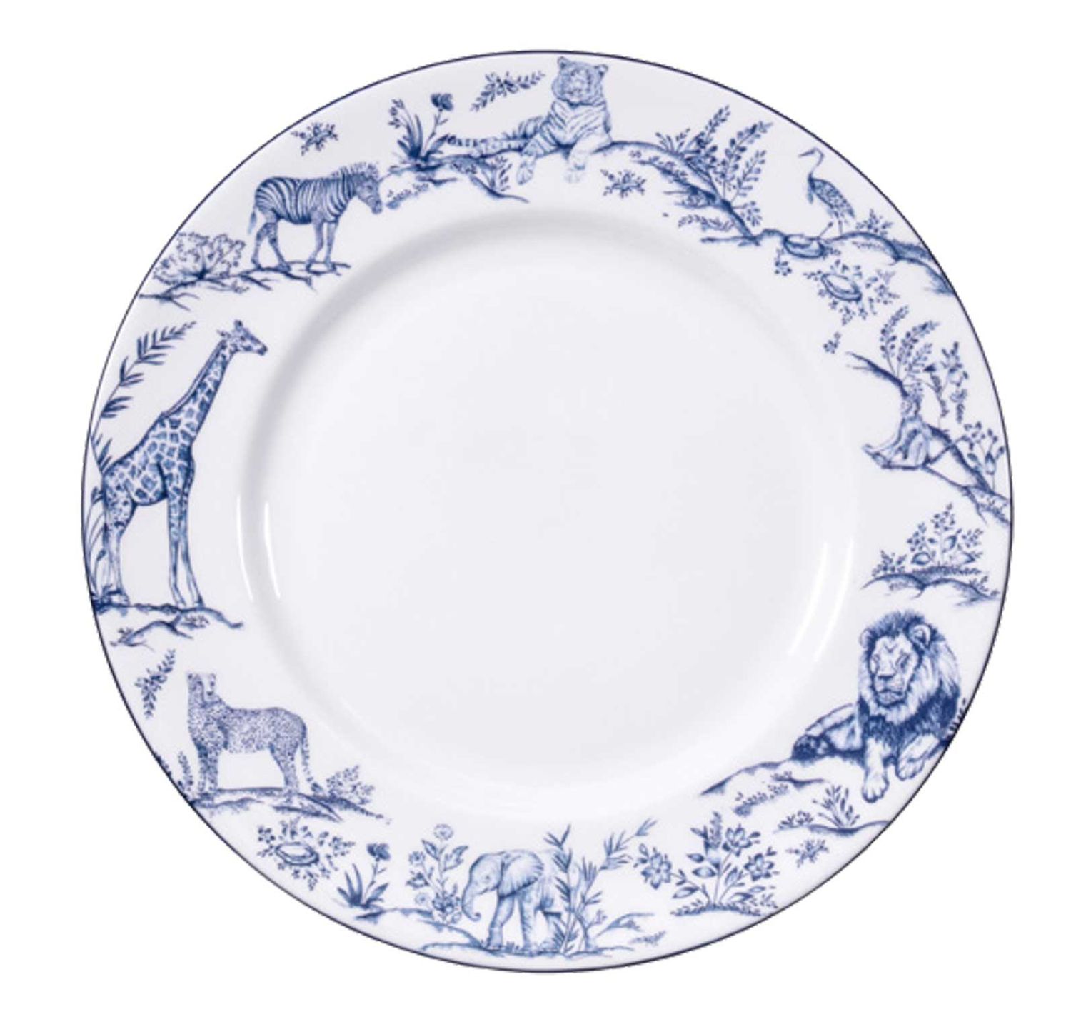 Halcyon Days Serengeti Multi Animal 8 Inch Plate BCNCSA118PC, 5055273104066