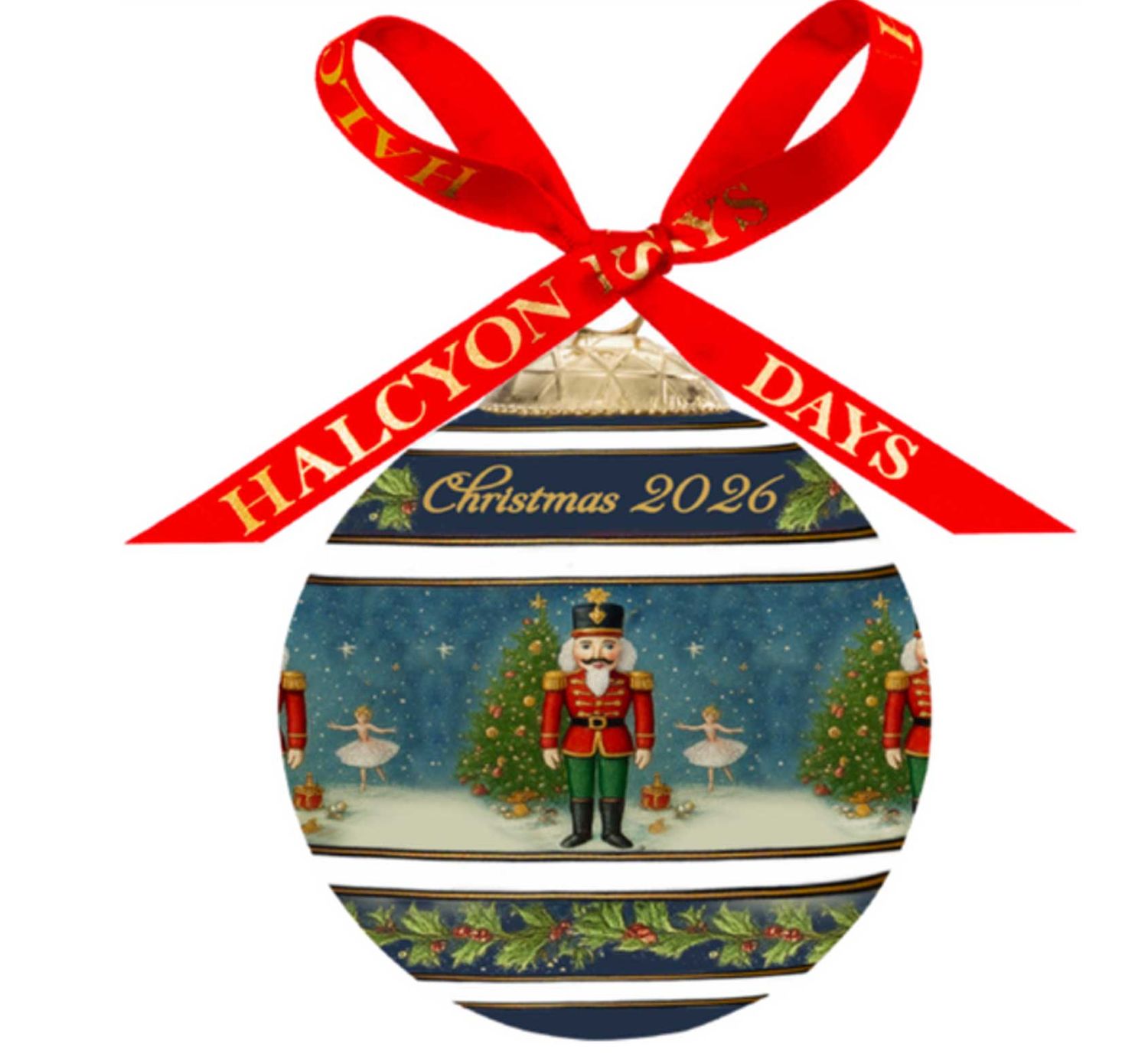 Halcyon Days 2026 Christmas Dated Magic of the Nutcracker 3 Inch Bauble Ornament BCMON01XBN, 505527…