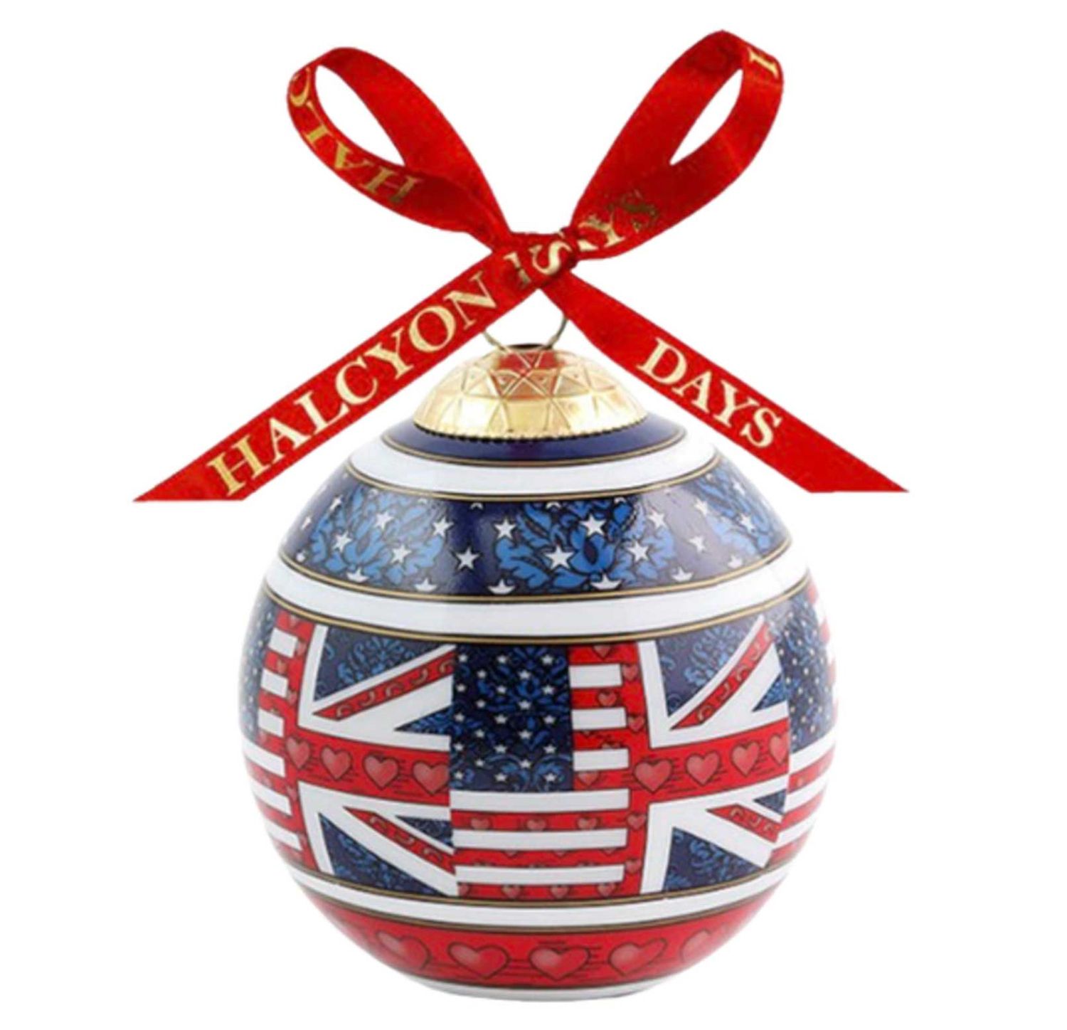 Halcyon Days A Very Special Relationship 3 Inch Bauble Ornament BCFLU01XBN, 5060171100140