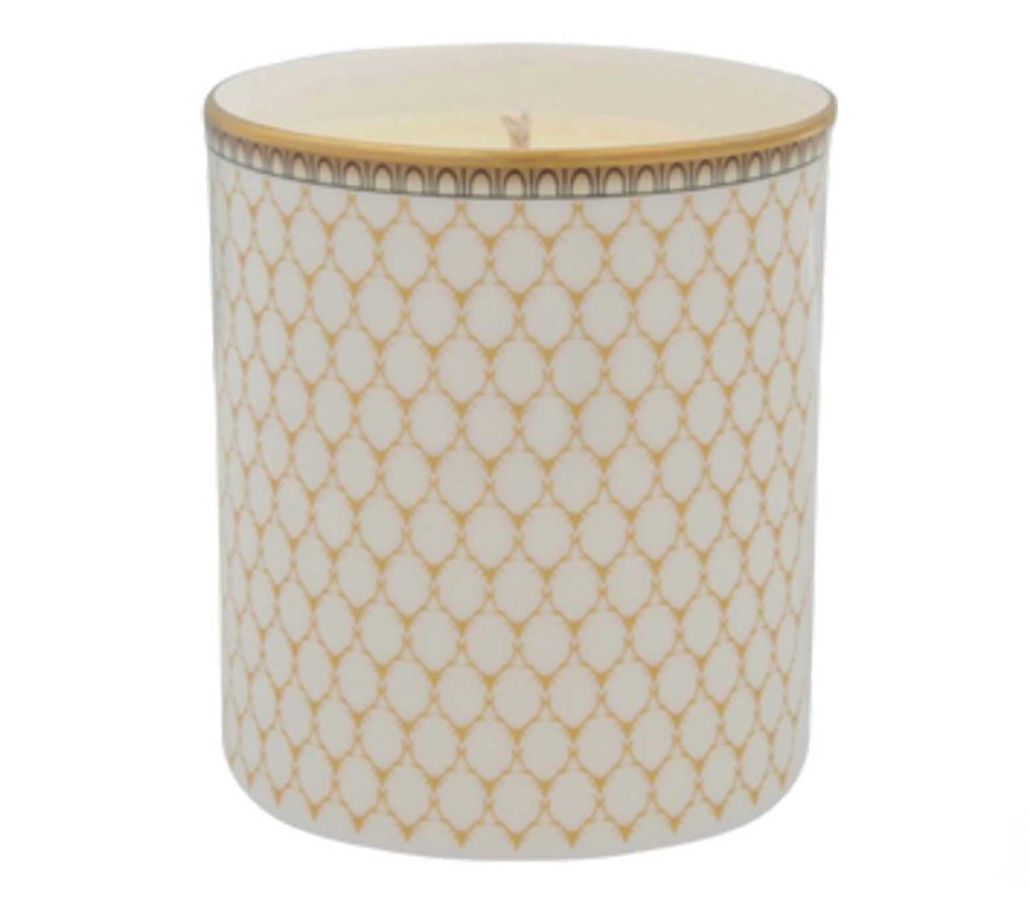 Halcyon Days Antler Trellis Ivory Lavender Unlidded Candle BCGAT04CAG, 5060171152743