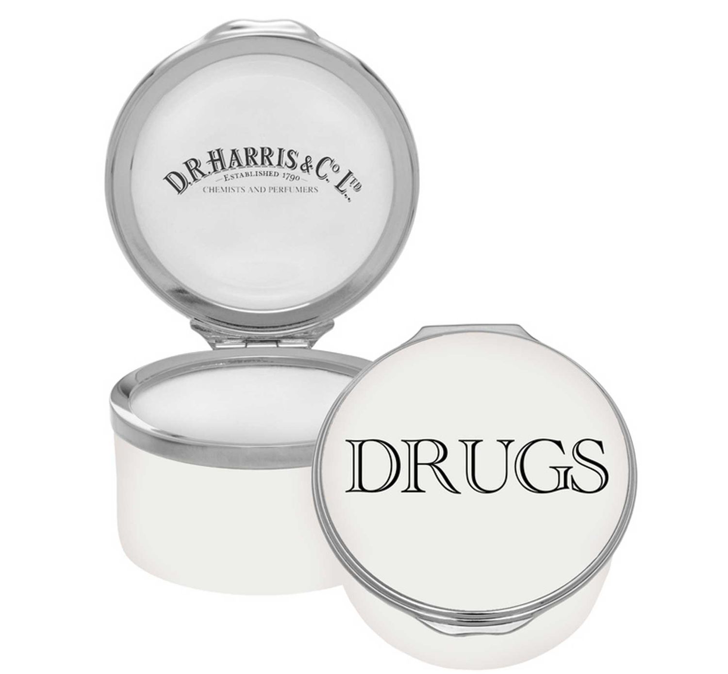 Halcyon Days Dr Harris Drug GP1 Enamel Box Yellow ENDRD0801P, 5056327822967