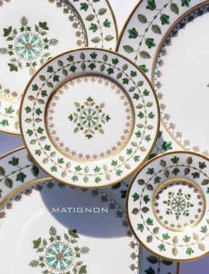 Robert Haviland &amp; C. Parlon Matignon Green Vert Cereal Bowl, MPN: HP1450005003