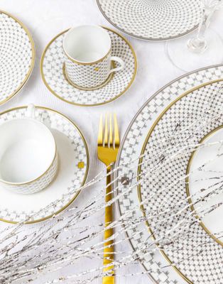 Robert Haviland &amp; C. Parlon Home Gold Open Vegetable Dish, MPN: HP1330006006