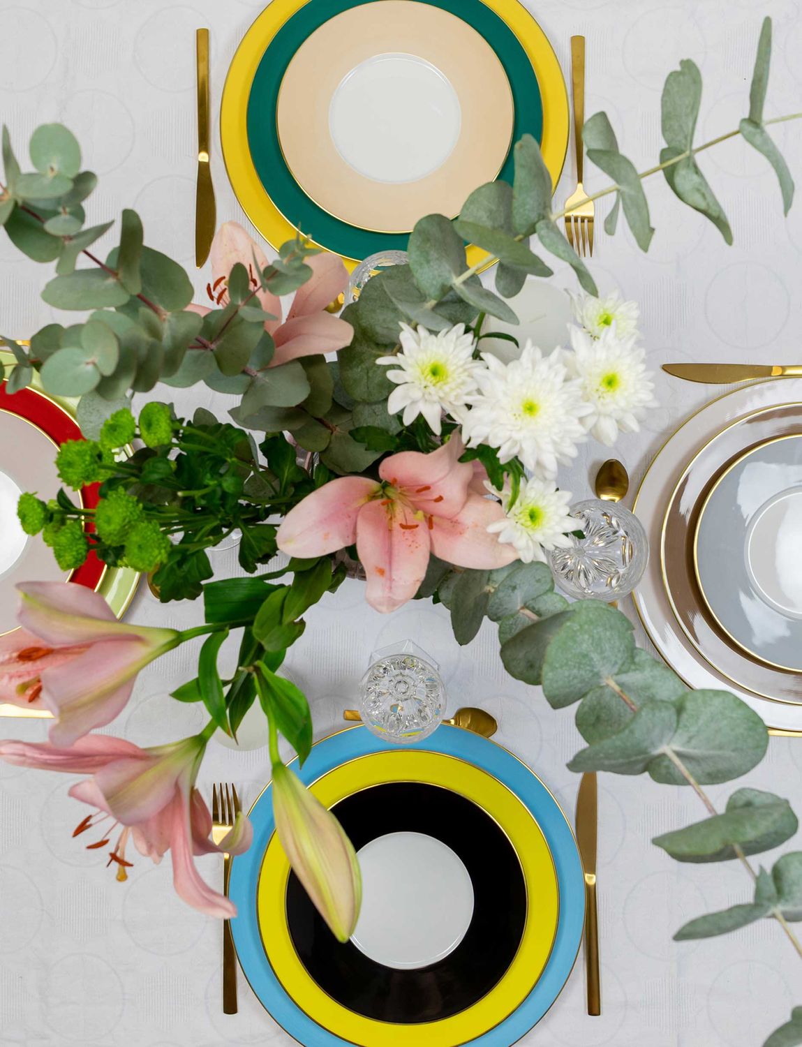 Robert Haviland &amp; C. Parlon Lexington Gold Green Vert Sapin Buffet Plate, MPN: HP1383401001