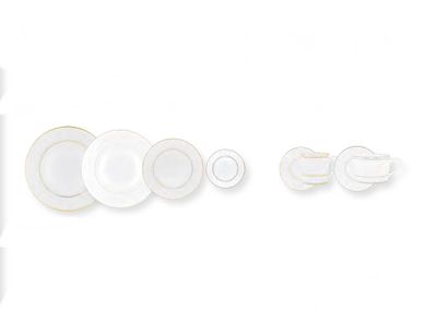 Robert Haviland &amp; C. Parlon Palatine Filet Platinum Individual Salad Bowl, MPN: HP1750005002