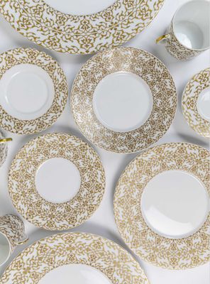 Robert Haviland &amp; C. Parlon Alhambra Gold Relish Platter, MPN: HP1020006007