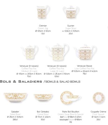 Haviland Alhambra Gold Relish Platter HP1020006007