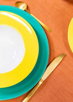 Robert Haviland &amp; C. Parlon Salvador Orange Bread and Butter Plate, MPN: HP1642101006