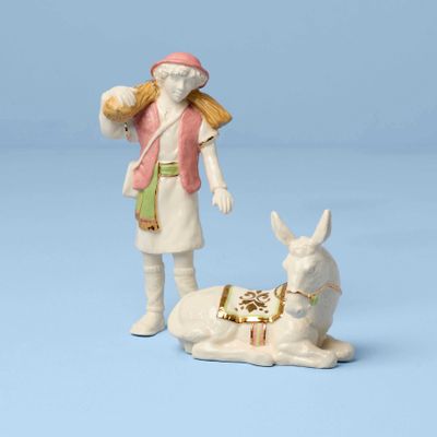 Lenox First Blessing Boy With Donkey Figurine 897698 194372037938