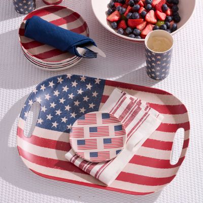 Oneida Vintage Americana Handled Serving Tray 897820 079363149084