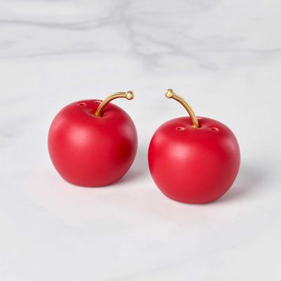 Kate Spade Tutti Fruity Cherries Salt &amp; Pepper Set 897939, 882864871923