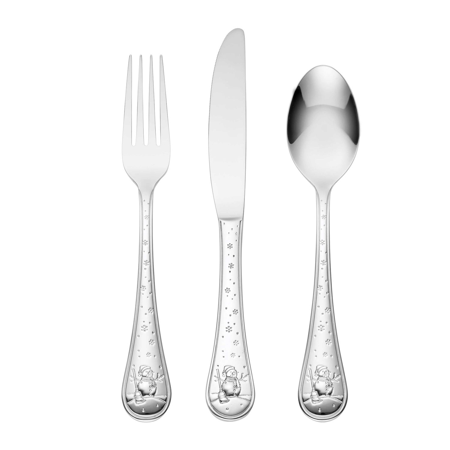Oneida Snowman 12-Piece Flatware Set 897703 079363148827