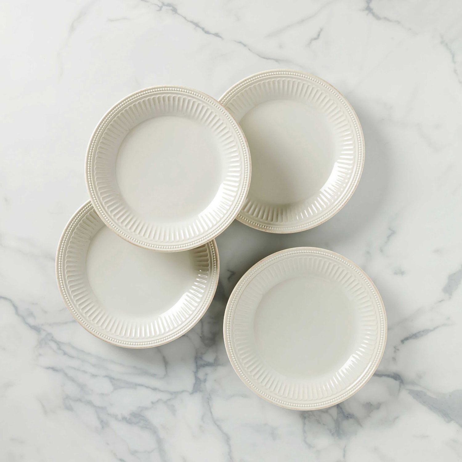 Lenox French Perle Groove Dinner Plates Set of 4 895721 194372028806