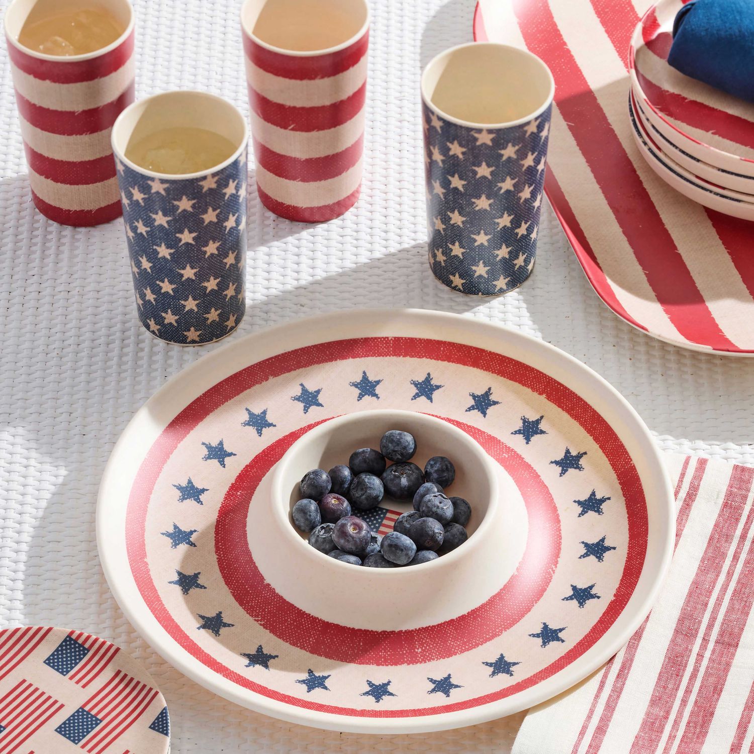 Oneida Vintage Americana Chip 'n Dip Tray 897821 079363149091