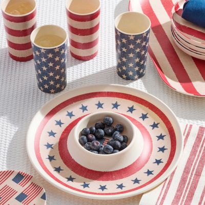 Oneida Vintage Americana Chip 'n Dip Tray 897821 079363149091