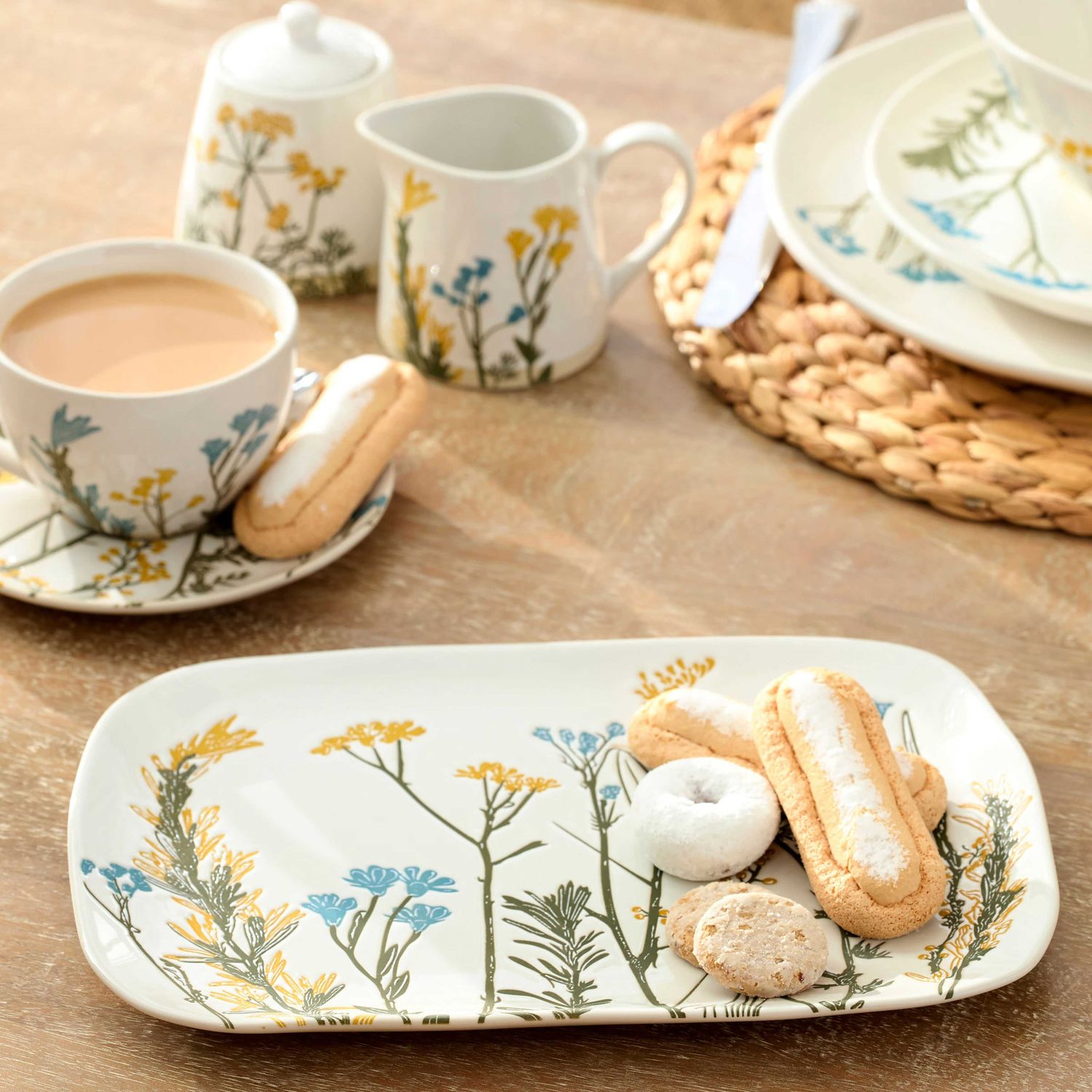 Lenox Wildflowers Hors D'Oeuvres Tray 899498 194372046435