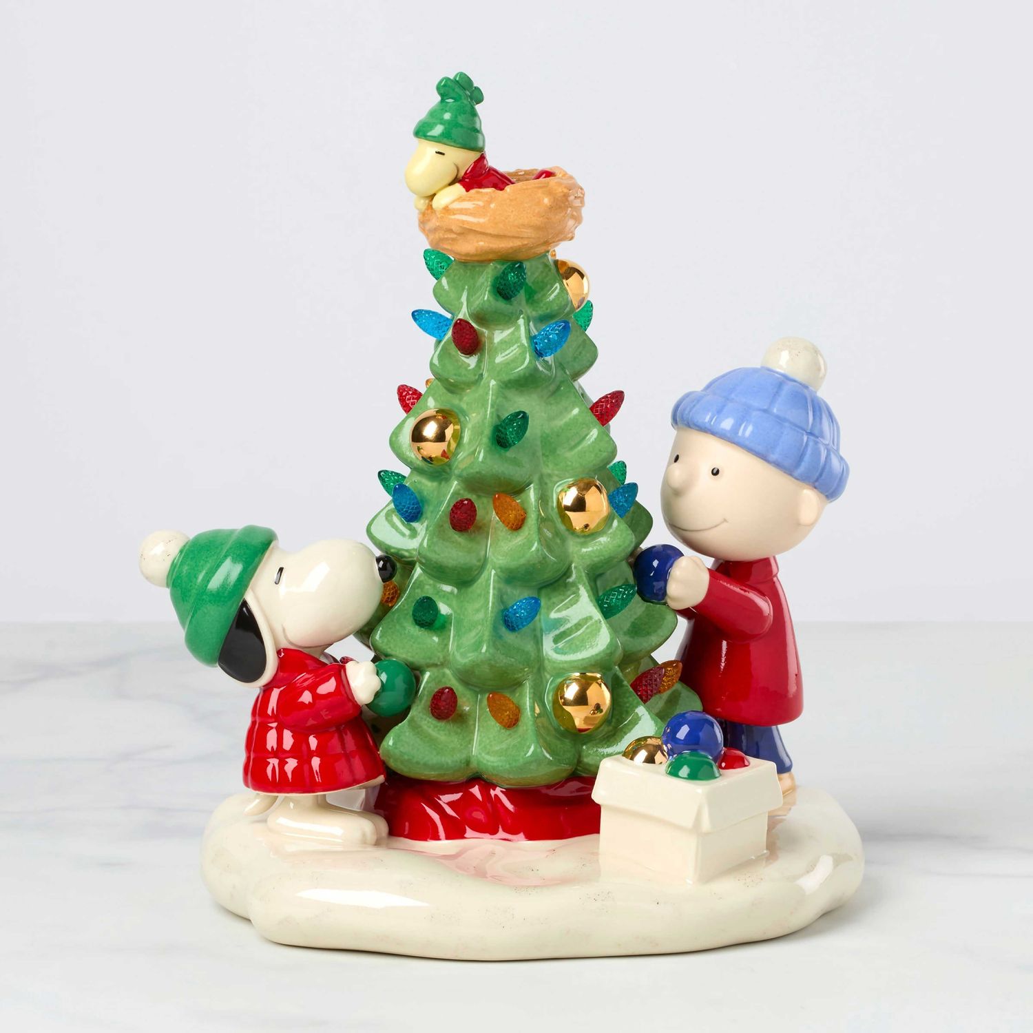 Lenox Peanuts Christmas Lit Figurine 897746 194372038089