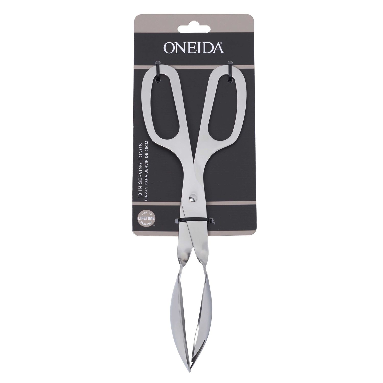 Oneida 10 Inch Serving Tongs 14741 051544147416
