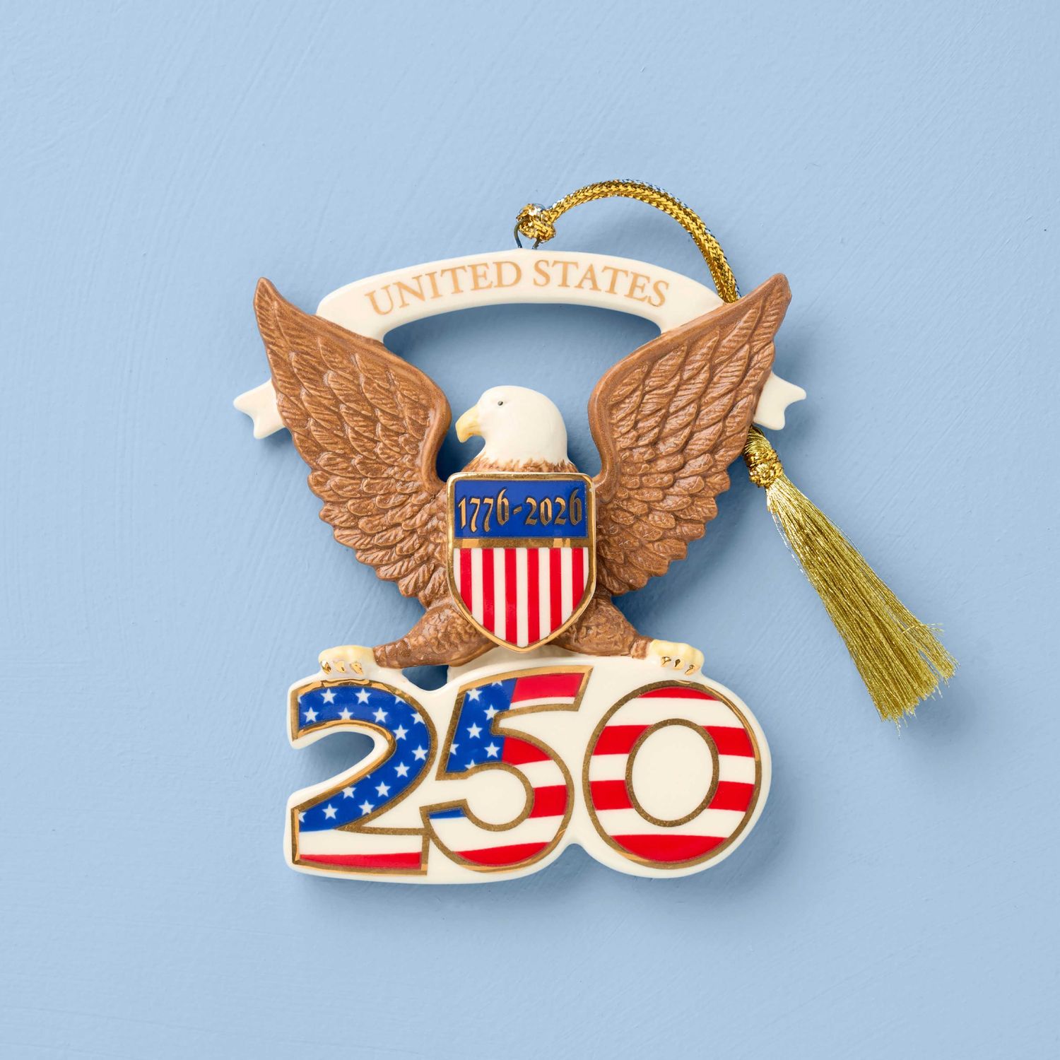 Lenox America 250th Anniversary Eagle Ornament 899164 194372044875