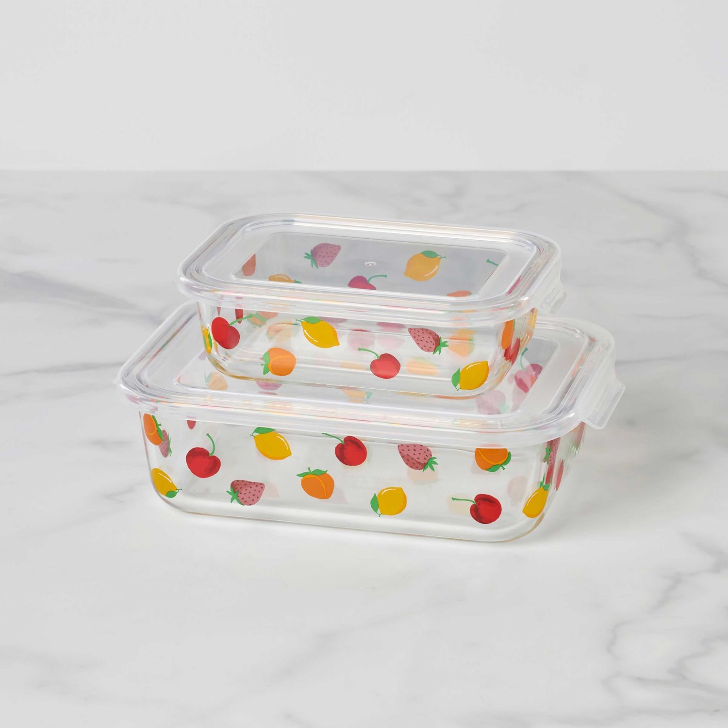 Kate Spade Tutti Fruity 4-Piece Serve &amp; Store Dish Set 897941, 882864871947