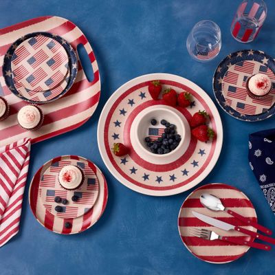 Oneida Vintage Americana Tidbit Plates Set of 4 897824 079363149121