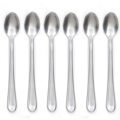 Cambridge Malibu Satin Iced Tea Spoons Set of 6 3207E9HCW08 719978831898