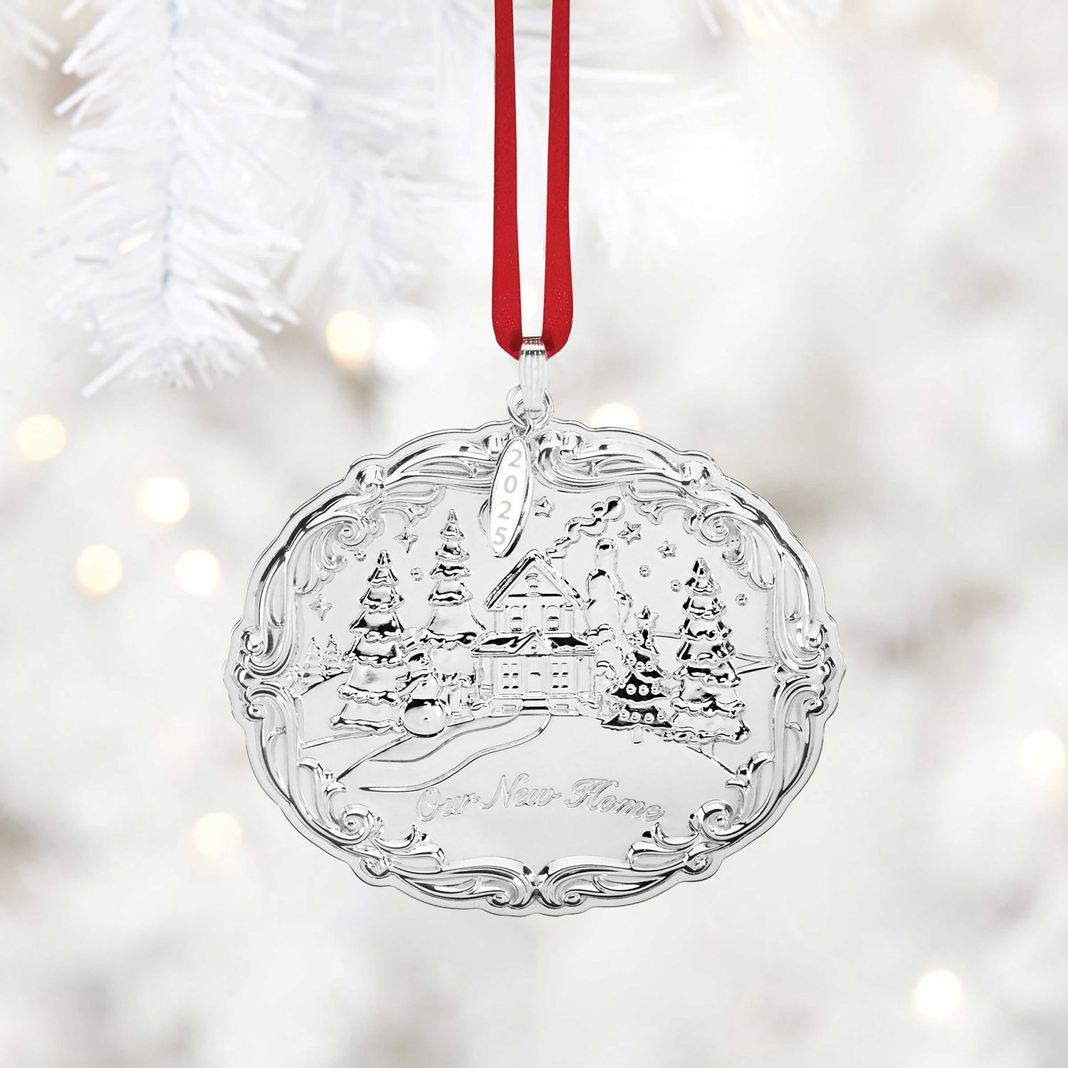 Reed and Barton 2025 Our New Home Sterling Silver Ornament 897583 735092270061
