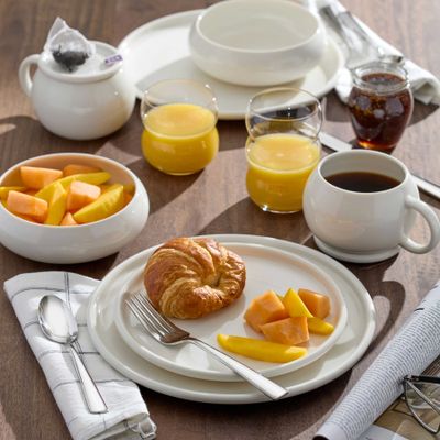 Oneida Quirk 12-Piece Dinnerware Set 899528 079363152886