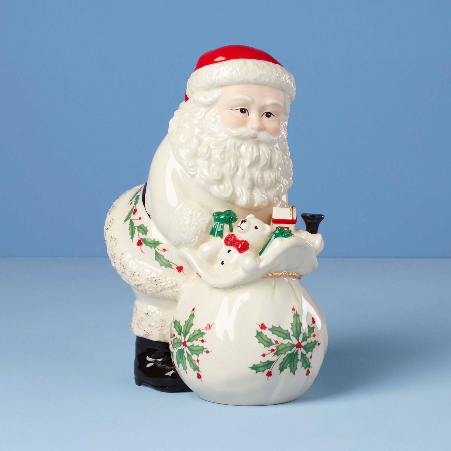 Lenox Holiday Santa Treat Jar 896501 194372031639