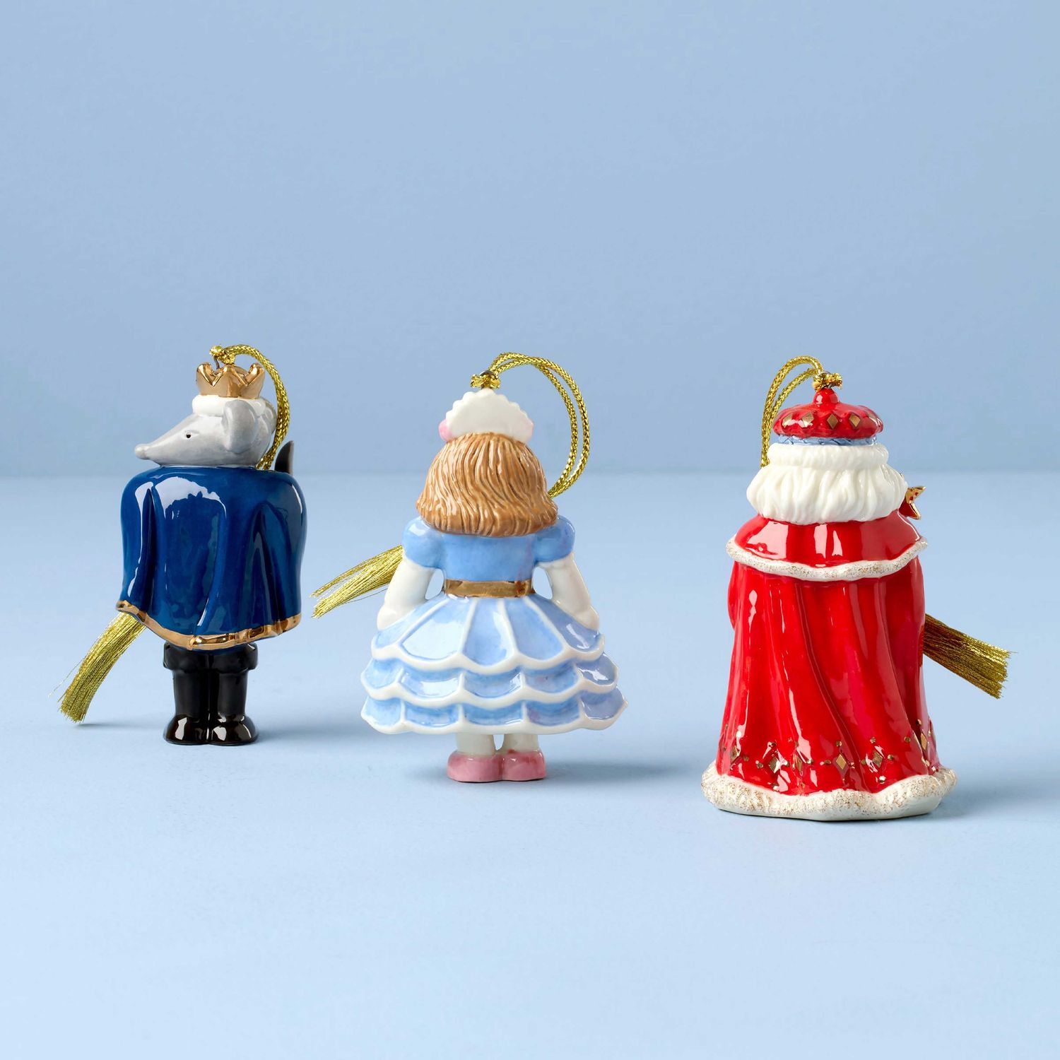 Lenox Nutcracker Ballet 3-Piece Ornament Set 898185 194372040402