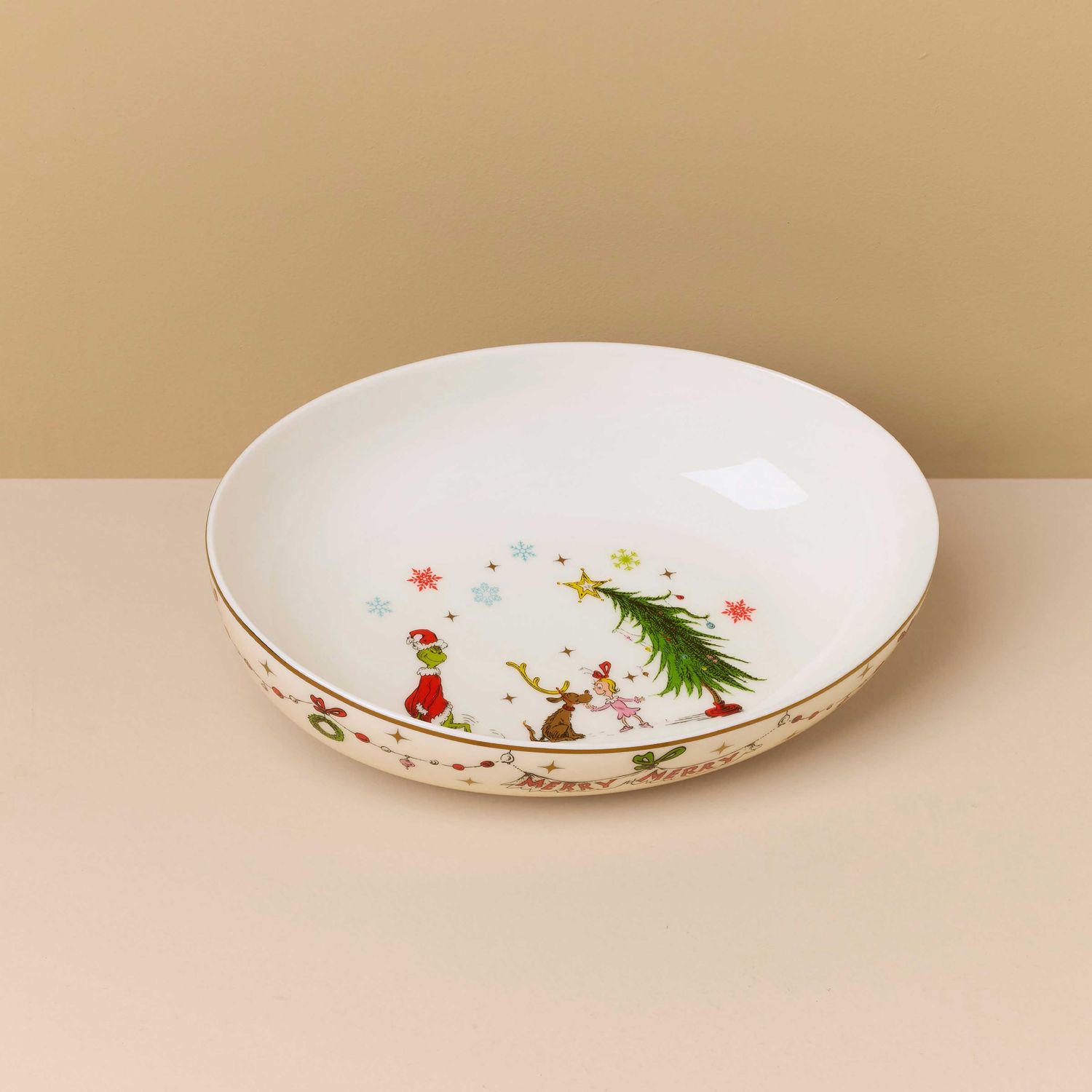 Lenox Merry Grinchmas Oval Serving Bowl 899031 194372044516
