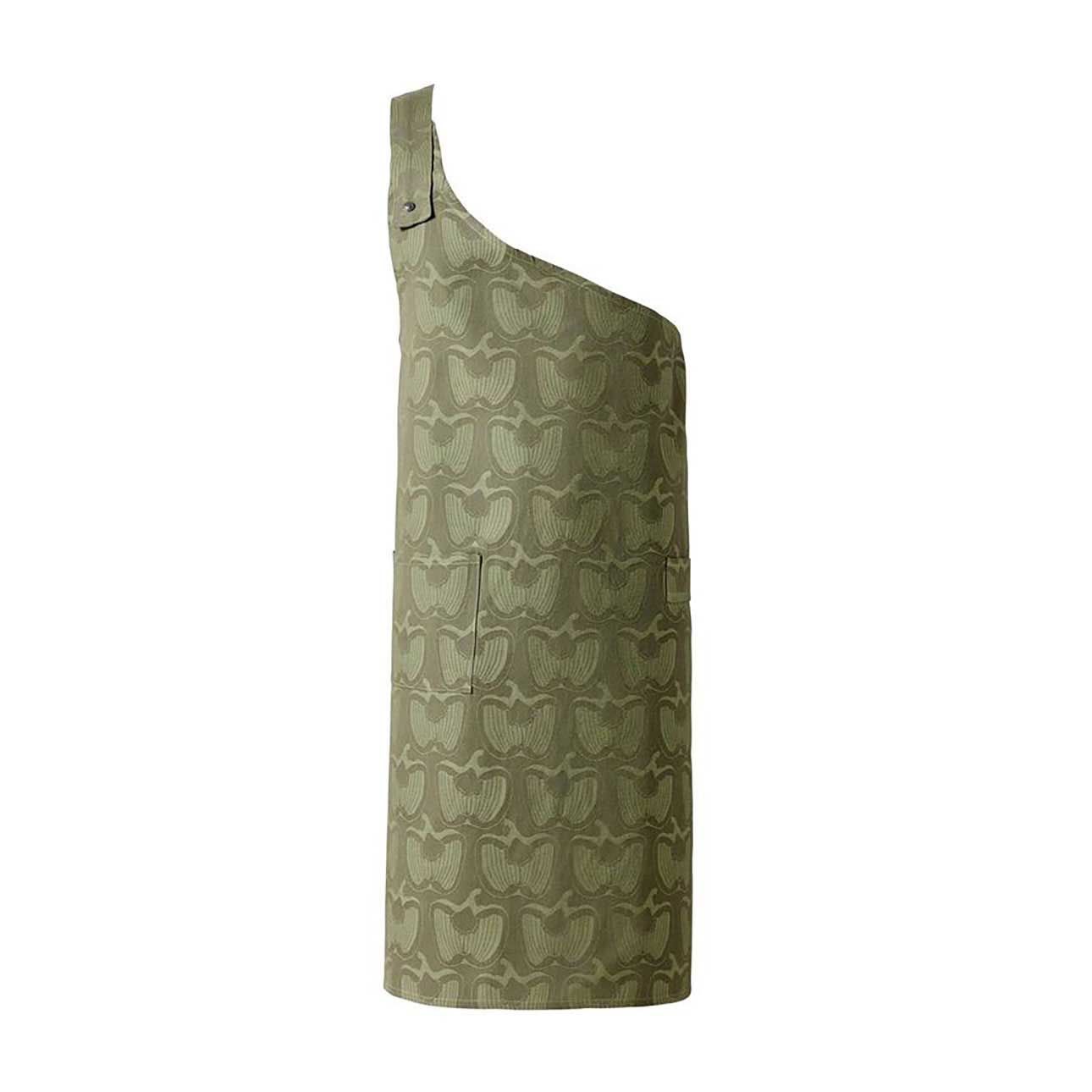 Le Jacquard Francais Braise Green Apron 34 InchX 40 Inch, MPN: 31697