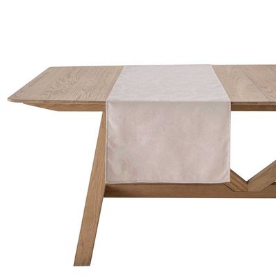 Le Jacquard Francais Vegetal Mood Beige Table Runner 20 x 59 Inch, MPN: 30950