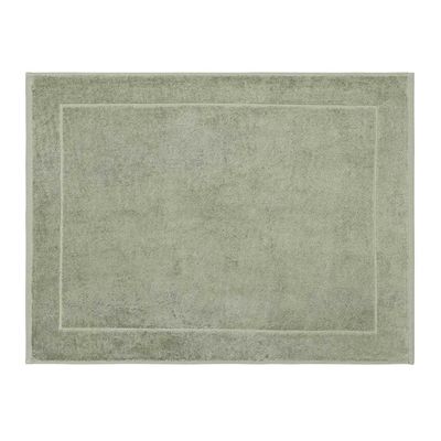 Le Jacquard Francais Caresse Green Bath Mat 24 x 31 Inch, MPN: 30766