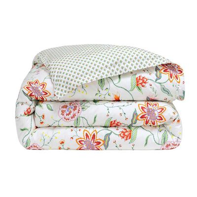 Le Jacquard Francais Ete Indien Multicolor Duvet Cover 88 x 92 Inch QUEEN , MPN: 31868