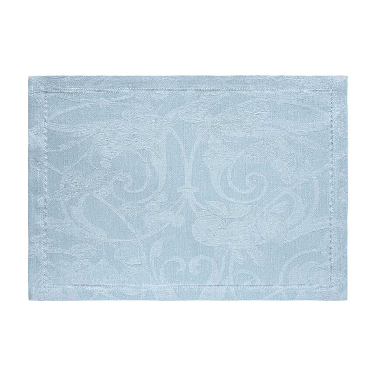 Le Jacquard Francais Tivoli Blue Placemat 14 x 19 Inch, MPN: 31306