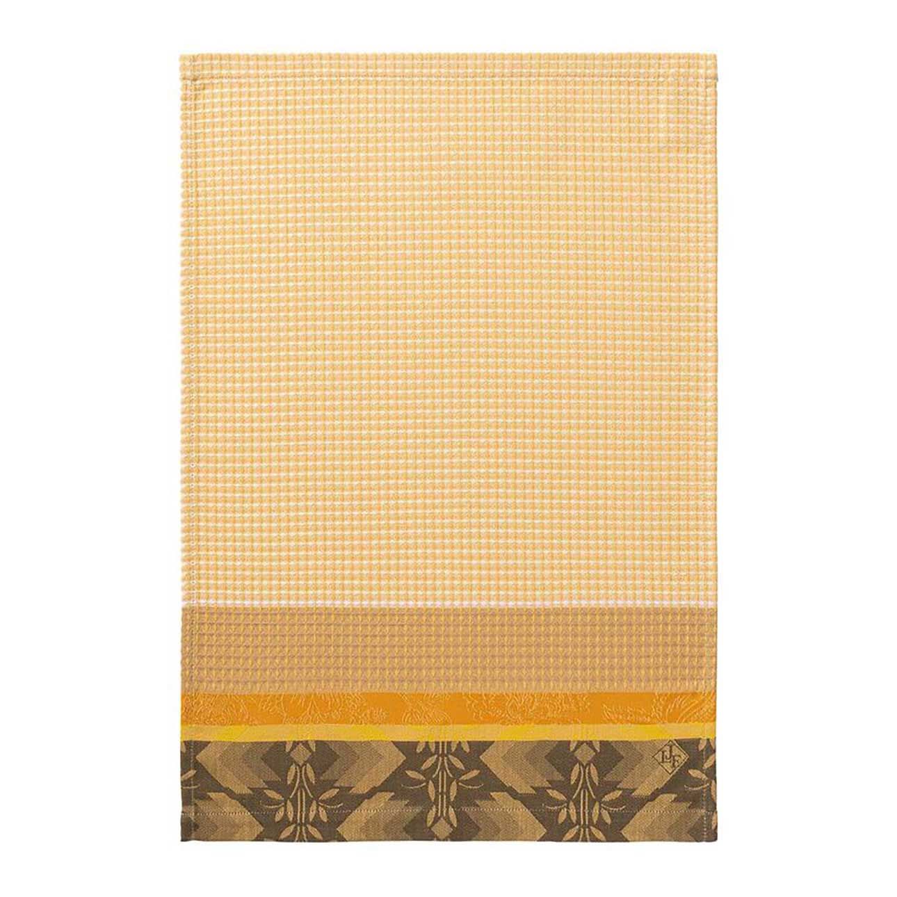 Le Jacquard Francais Gipsy Yellow Hand Towel 21 x 15 Inch, MPN: 31011